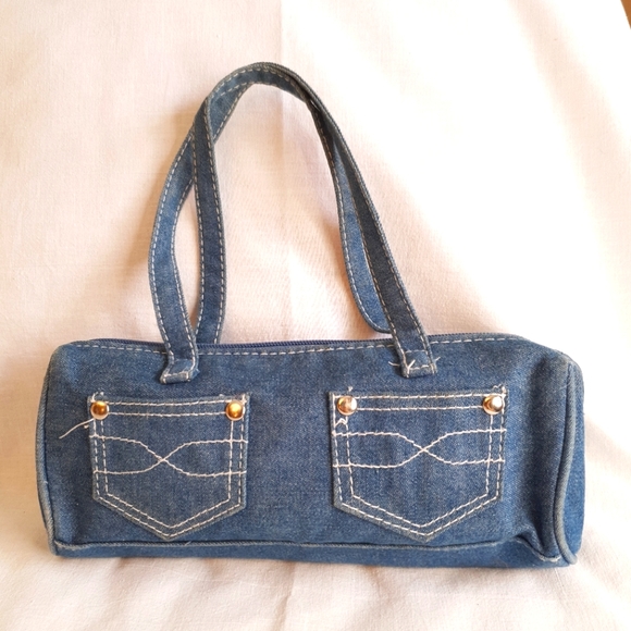 Parasuco small Denim Bag / Purse - Picture 2 of 4